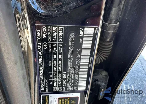 2021 Mercedes-Benz Glc 300 z USA, uszkodzony, nr VIN W1N0G8DBXMV263619